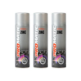 3X Promatic Zinc Rich Primer Spray 500ml Spray Paint